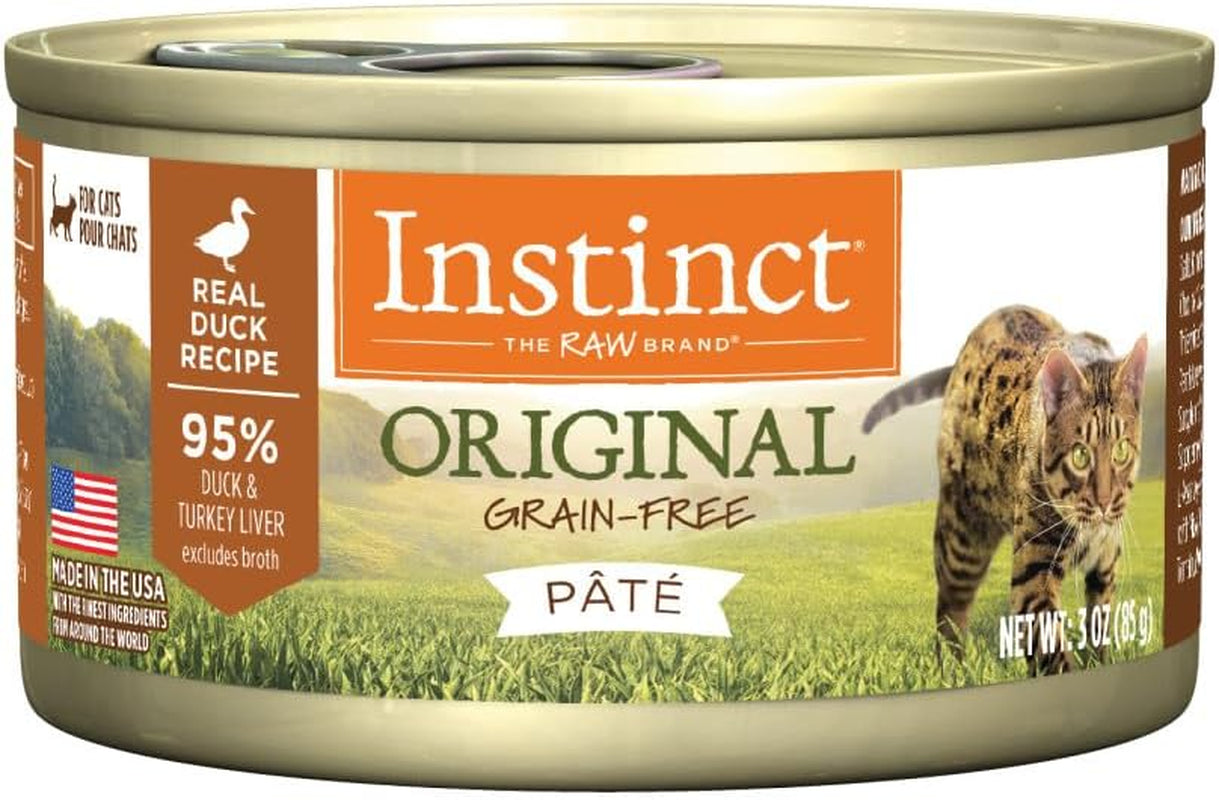 Original Grain Free Real Rabbit Recipe Natural Wet Canned Cat Food by , 5.5 Oz. Cans (Case of 12)