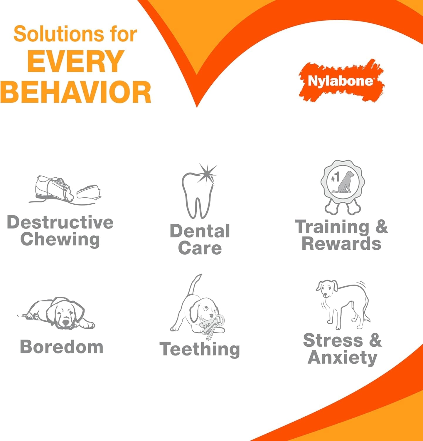 Ergonomic Hold Wishbone Power Chew Toy for Dogs, Dog Toys for Aggressive Chewers, Bison Flavor, Small - up to 25 Ibs, 1 Count