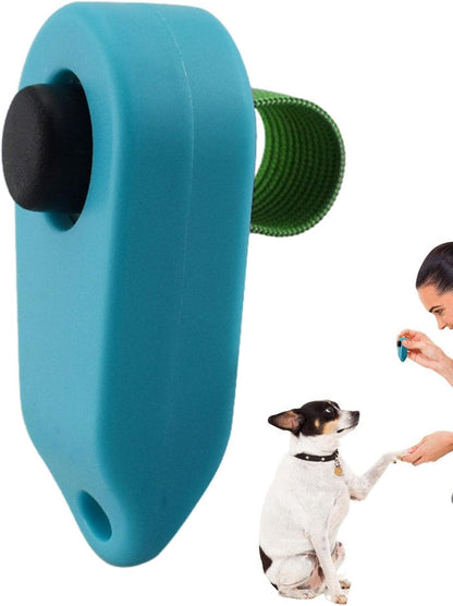Pet Clicker Training Tool | Dog Training Clicker Tool - Pet Cat Dog Training Clickers & Behavior Aids, Convenient and Effective Clicker Training Tools for Puppy or Cat, Sky Blue