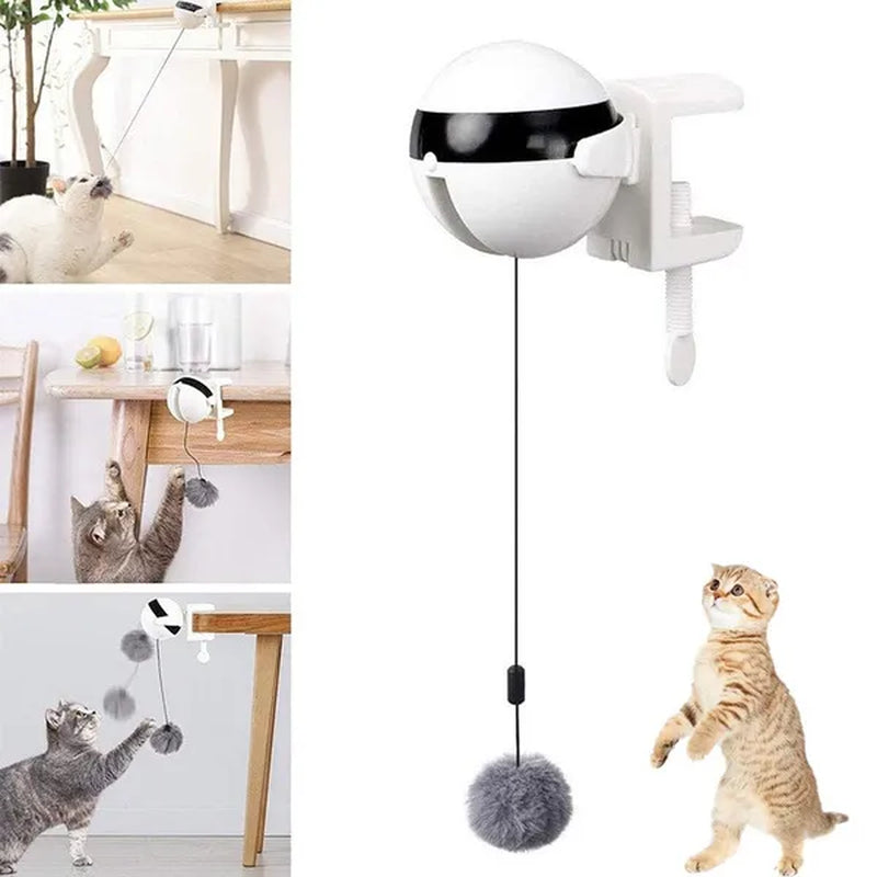 Electric Automatic Lifting Cat Ball Toy Interactive Puzzle Smart Pet Cat Ball Teaser Toys Pet Supply