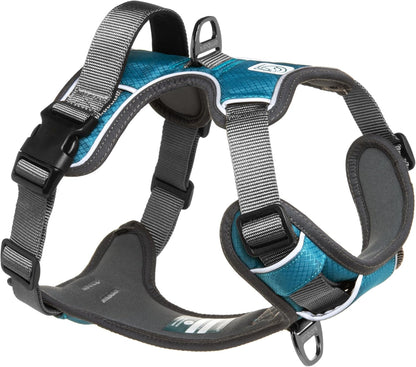 Embark Adventure Small Dog Harness – No-Pull, Reflective Trim, Military-Grade Nylon, Front Clip with Gel-Lined Handle