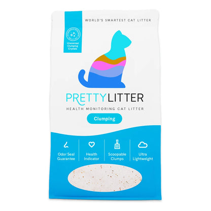 Clumping Health Monitoring Cat Litter, Unscented, 10 Lb Bag