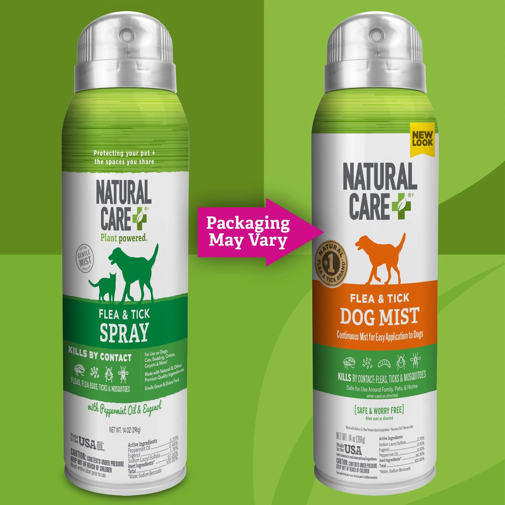 Flea and Tick Spray for Dogs - 14Oz.