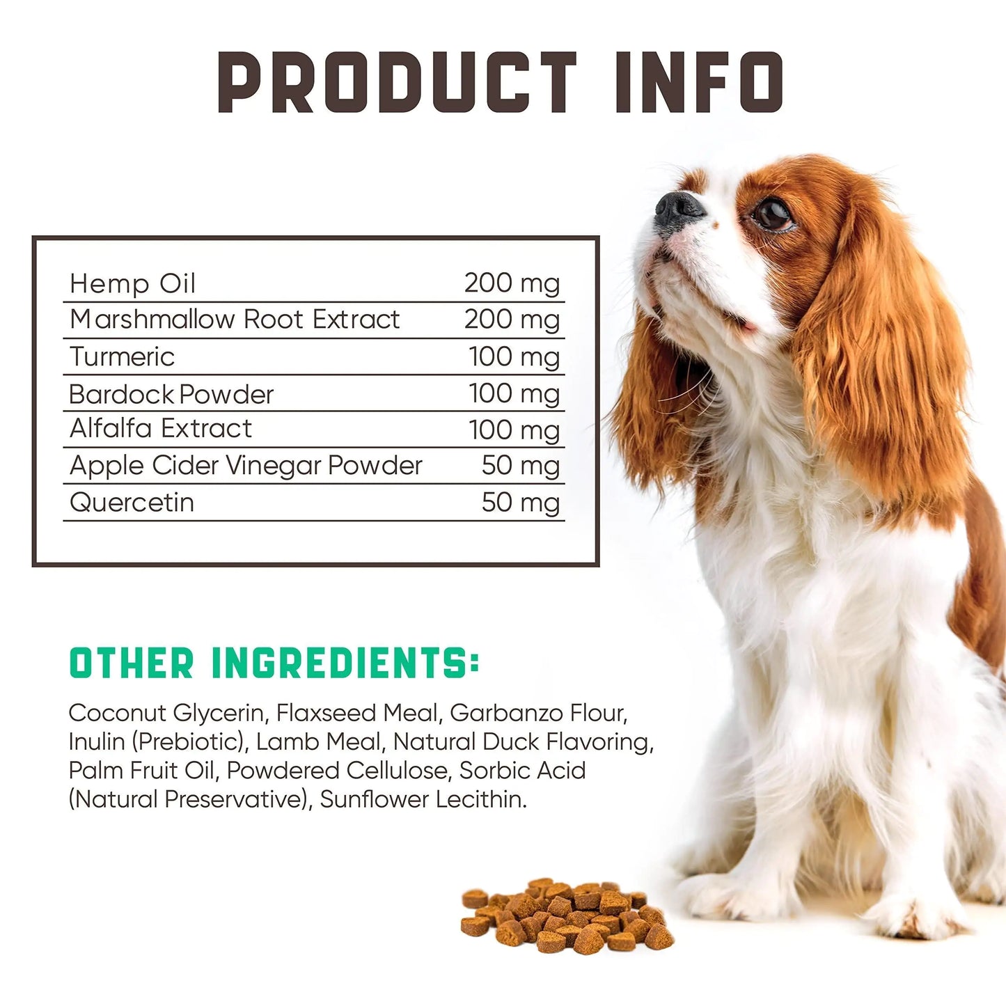 Dog Allergy Chews — 5-Strain Probiotic + Omega + ACV