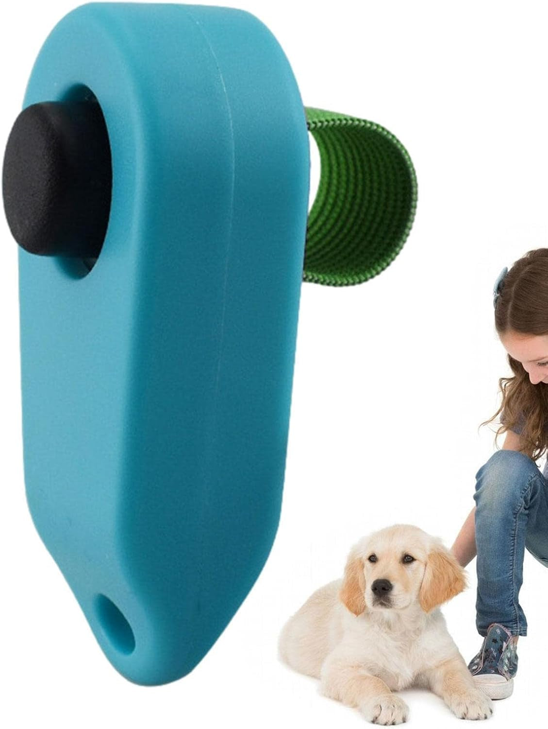 Pet Clicker Training Tool | Dog Training Clicker Tool - Pet Cat Dog Training Clickers & Behavior Aids, Convenient and Effective Clicker Training Tools for Puppy or Cat, Sky Blue