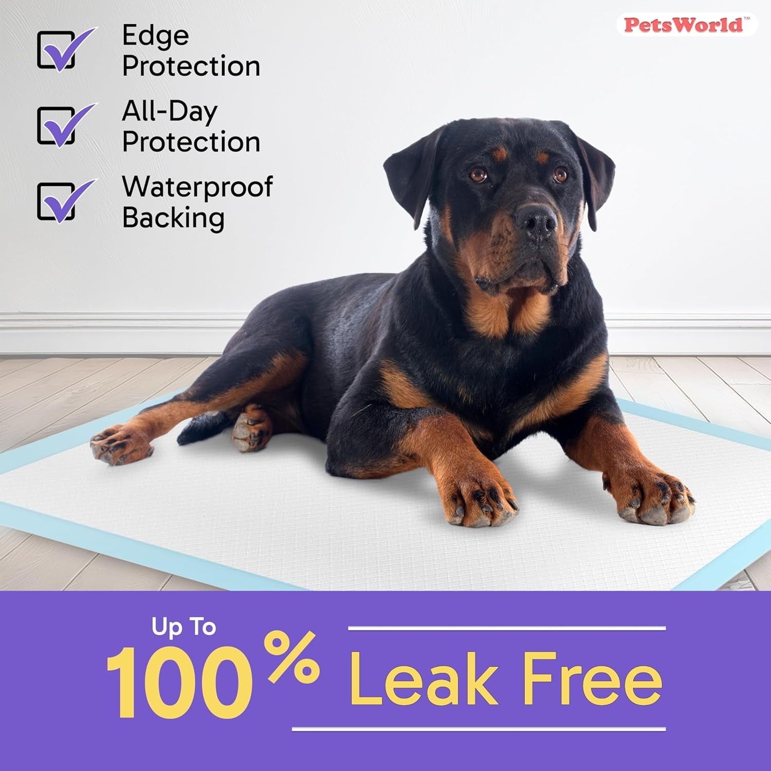 Extra Large Potty Pads for Dogs, Odor Eliminating 30" X 36", 150 Count Pee Pads for Dogs, Gigantic XL Dog Pads, 5 Layer Ultra Absorbent Technology, Leak Proof Training Pads for Dogs & Cats