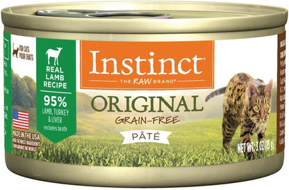 Original Grain Free Real Rabbit Recipe Natural Wet Canned Cat Food by , 5.5 Oz. Cans (Case of 12)