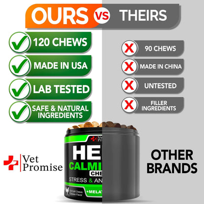 Hemp Calming Chews — For Dogs Who Feel Everything Intensely
