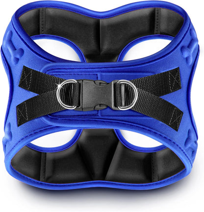 Comfort Fit No Pull Dog Harness – Adjustable Step-In Vest for Small, Medium & Large Dogs, Soft Padded with Leash Clips, Reflective Straps & Handle