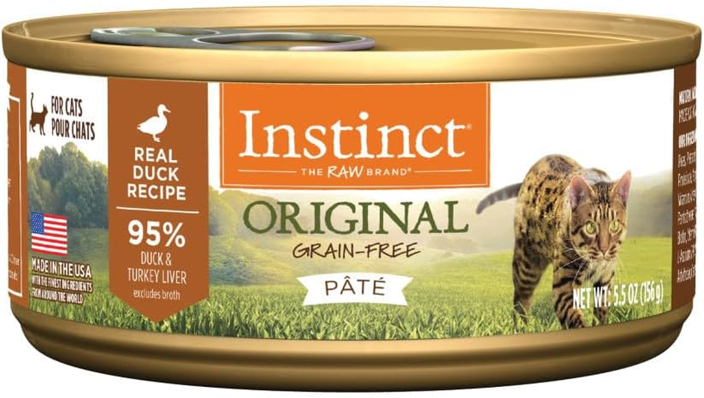 Original Grain Free Real Rabbit Recipe Natural Wet Canned Cat Food by , 5.5 Oz. Cans (Case of 12)