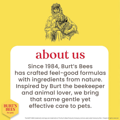 Multipurpose Dog Wipes with Honey, 98% Natural Origin Formulas, Hypoallergenic Dogs Wipe, Canine Cleaning Sheets for Paws and Butt, 3 Pk, 50Ct