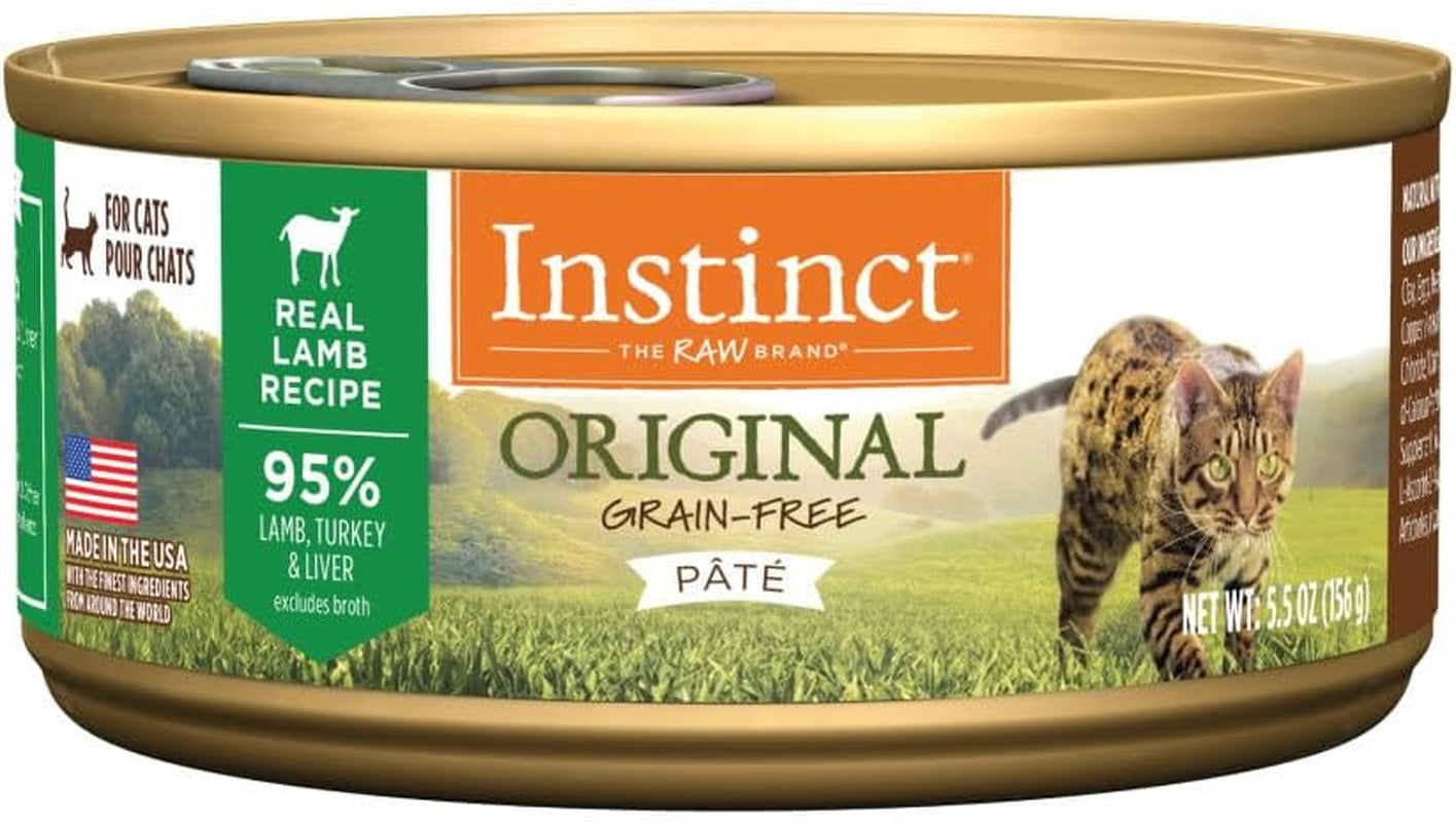 Original Grain Free Real Rabbit Recipe Natural Wet Canned Cat Food by , 5.5 Oz. Cans (Case of 12)