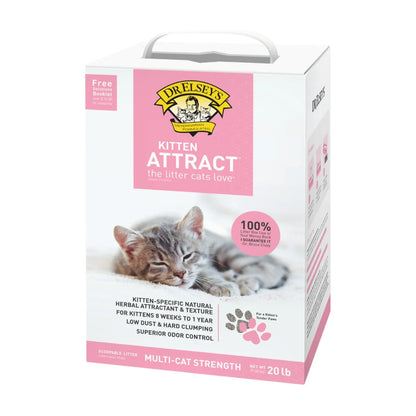 ® Kitten Attract™ Clumping Clay Cat Litter 20 Lb. Box