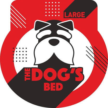 The Dog’S Bed Orthopedic Memory Foam Dog Bed Mattress, Oxford Fabric, Grey with Black Trim, L, 6-Inch