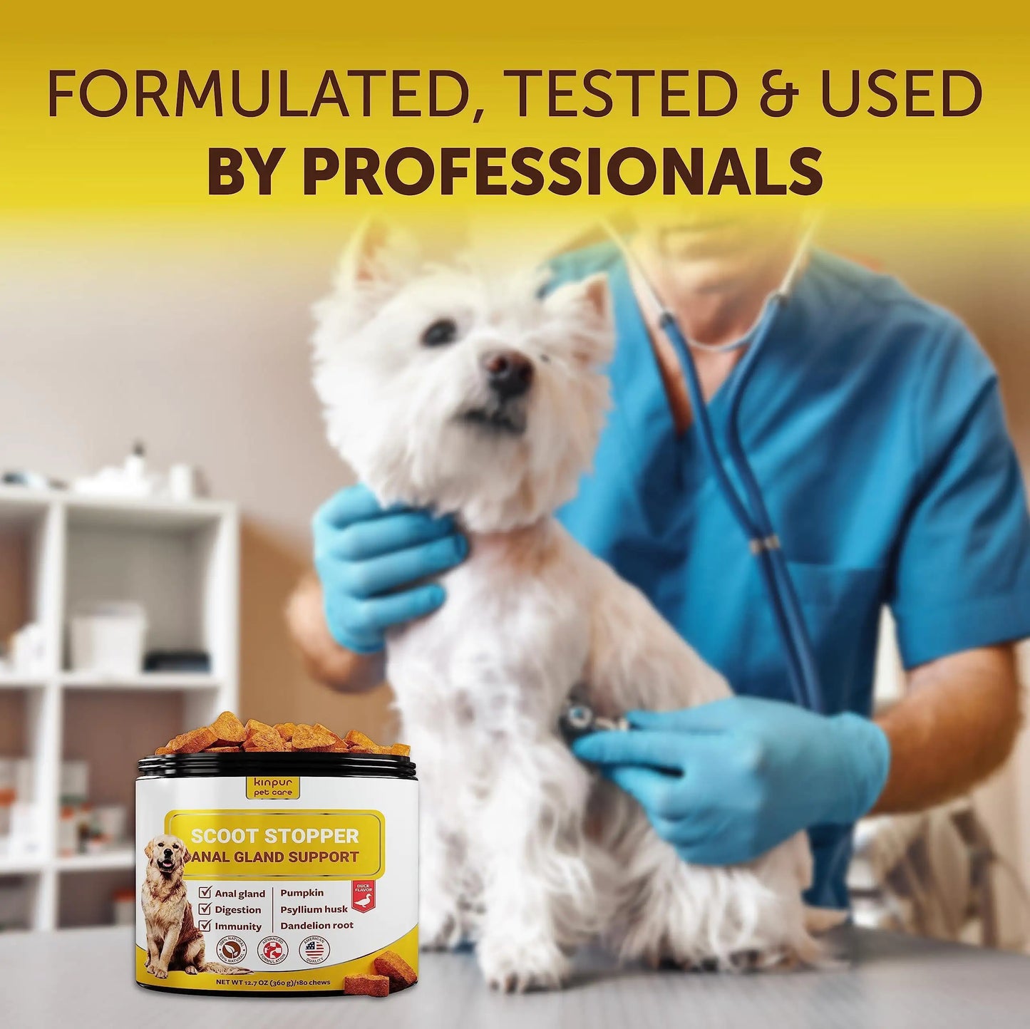 Scoot Stopper Fiber Chews — Anal Glands, Solved Naturally