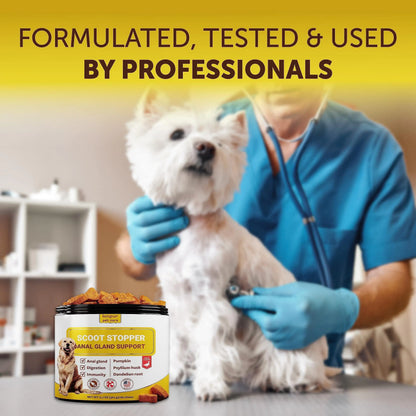 Scoot Stopper Fiber Chews — Anal Glands, Solved Naturally