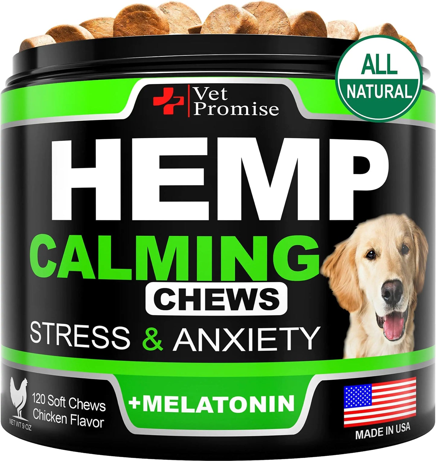 Hemp Calming Chews — For Dogs Who Feel Everything Intensely