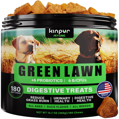 Green Lawn Chews — Stop the Yellow Spots Before They Start