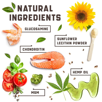 Glucosamine + Hemp Joint Supplement — Move Better, Feel Better