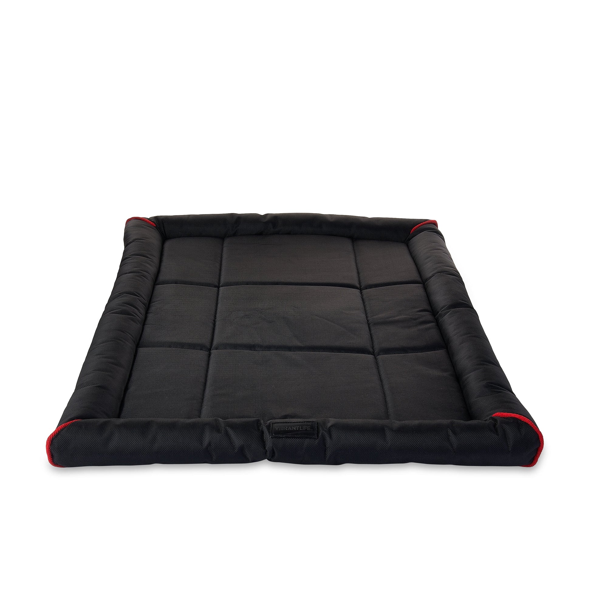 Durable & Water-Resistant Dog Crate Mat, Black, 35"