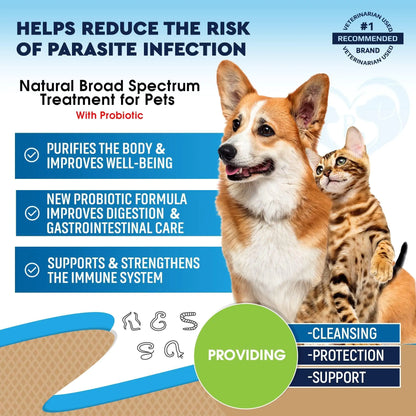 Natural Worm Treatment Liquid — Herbal, Daily, Effective