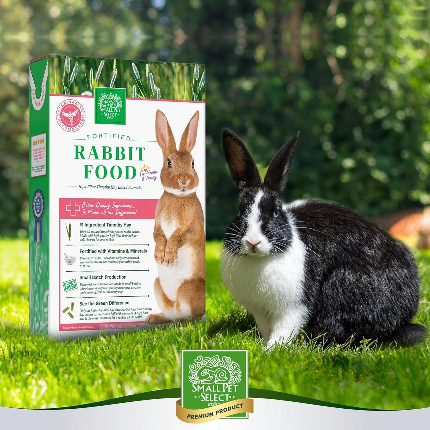 Rabbit Food Pellets, 10 Lb.