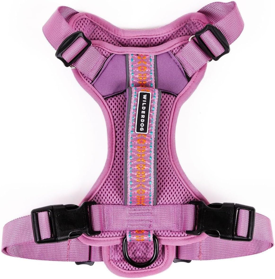 Lightweight Dog Harness with Reflective Straps - Large - Olive