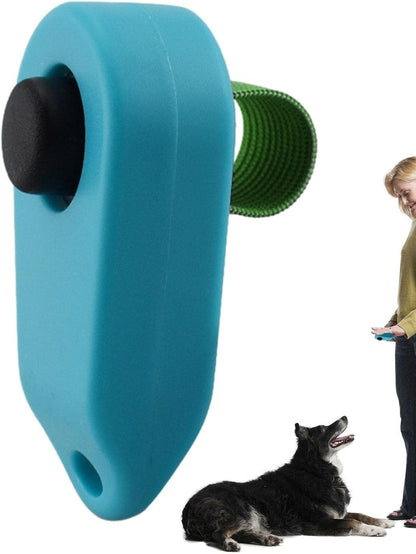 Pet Clicker Training Tool | Dog Training Clicker Tool - Pet Cat Dog Training Clickers & Behavior Aids, Convenient and Effective Clicker Training Tools for Puppy or Cat, Sky Blue