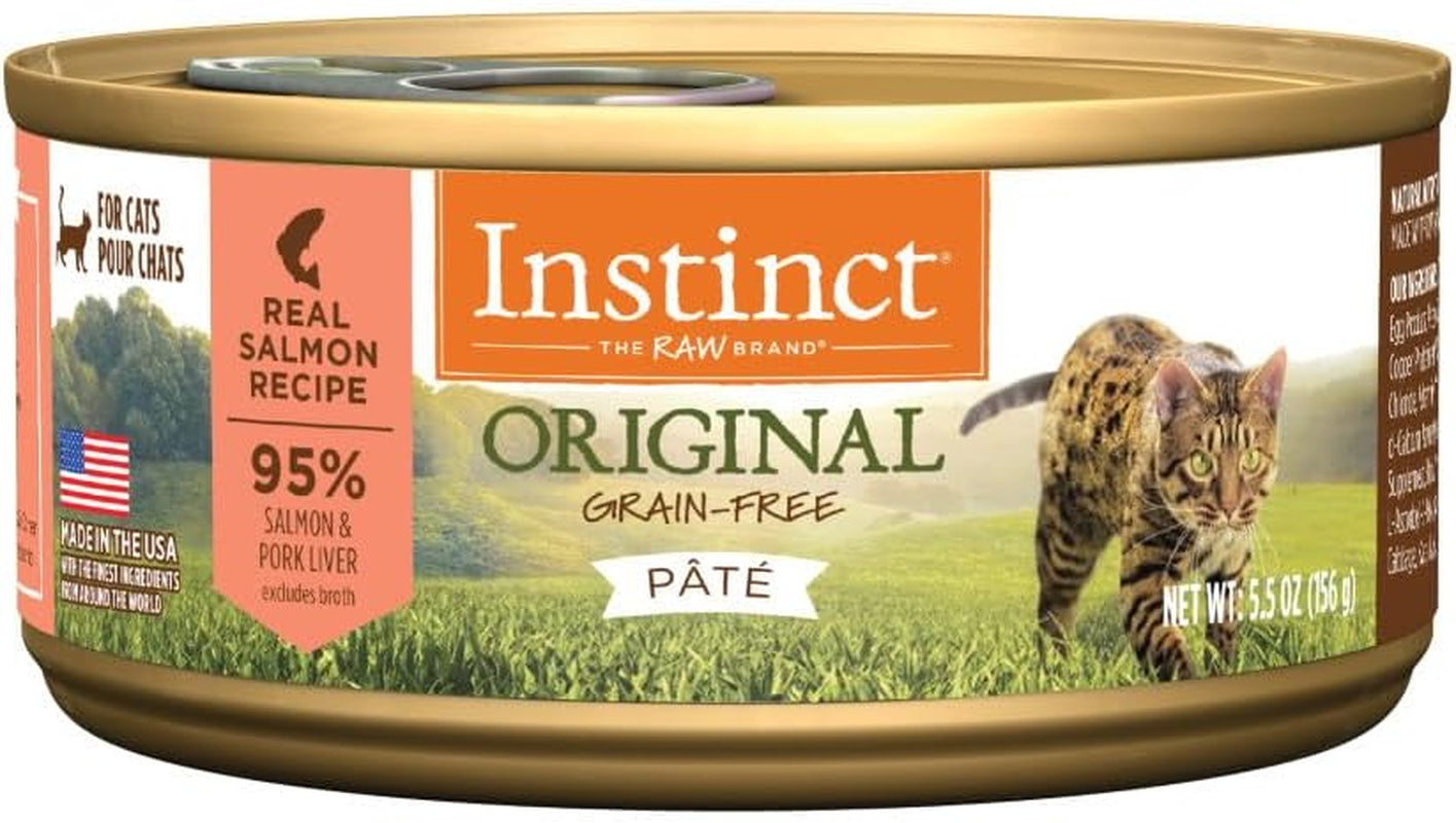 Original Grain Free Real Rabbit Recipe Natural Wet Canned Cat Food by , 5.5 Oz. Cans (Case of 12)