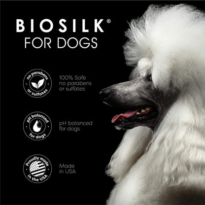 for Dogs Silk Therapy Conditioner with Natural Coconut Oil | Coconut Oil Dog Conditioner from  for Dogs | Pet Conditioner for Dogs, 12 Ounces,Beige