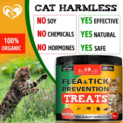 Natural Flea & Tick Prevention Chewables — Daily Defense Treat
