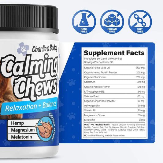 Calming Chews — Chill Out, Pup (Naturally)