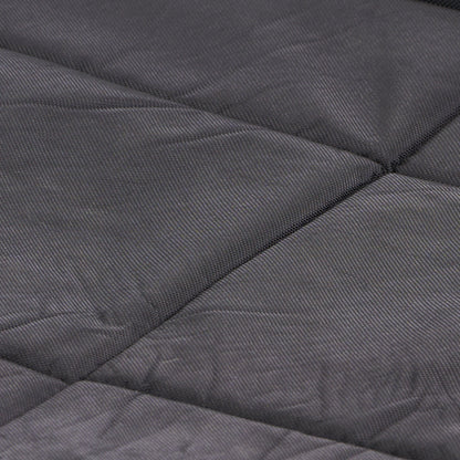 Durable & Water-Resistant Dog Crate Mat, Black, 35"