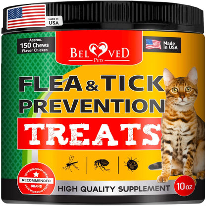 Natural Flea & Tick Prevention Chewables — Daily Defense Treat