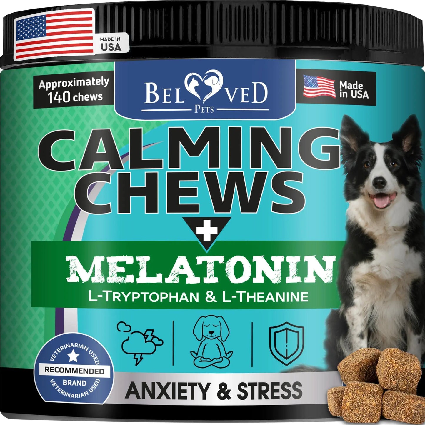 Hemp Calming Chews — Separation Anxiety, Actually Addressed
