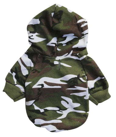 Fleece Hooded Dog Sweater — Cozy, Washable, All Sizes