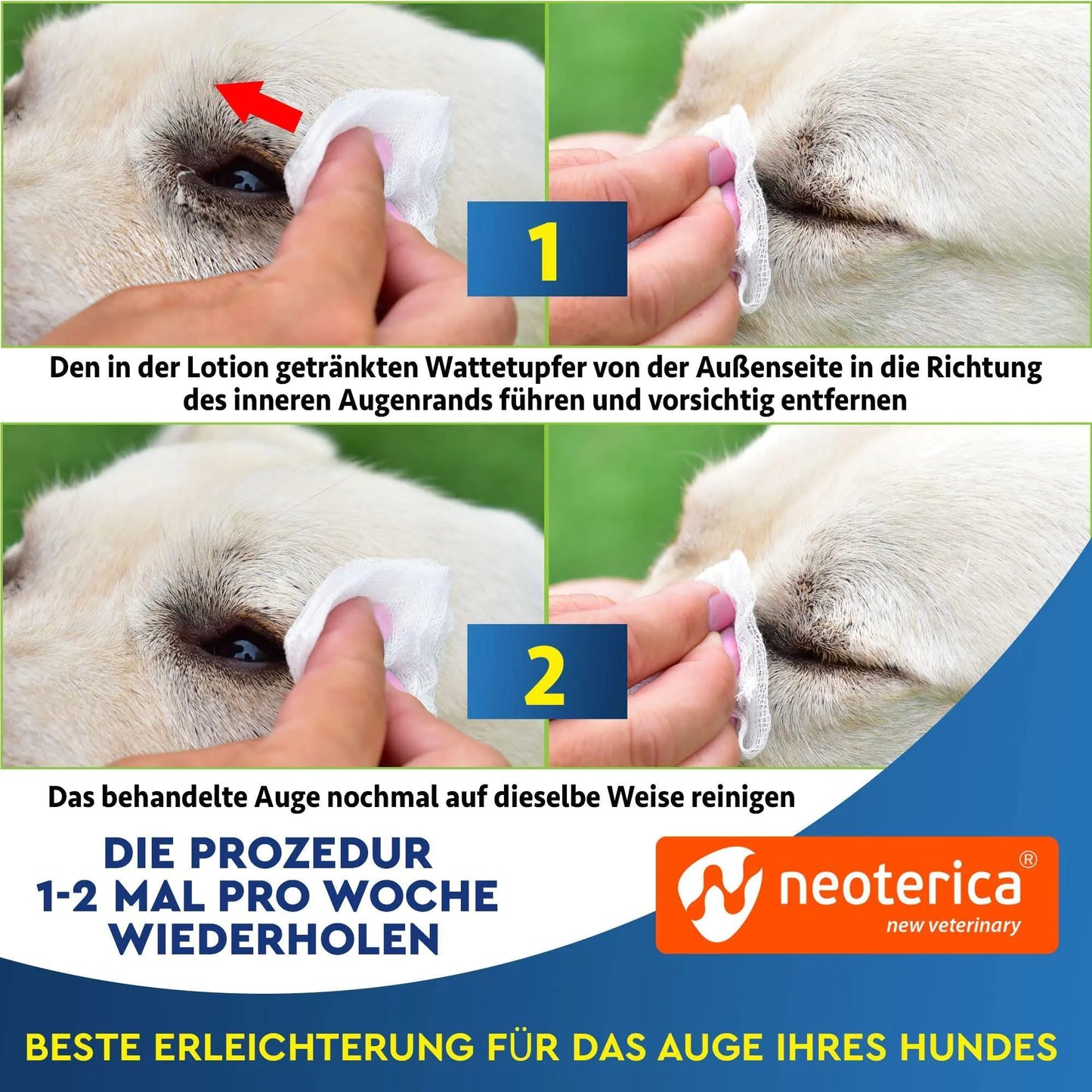 Pet Eye Wash — Clear Eyes, Happy Face
