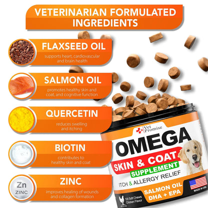Omega-3 Skin & Coat Chews — The Difference You Can See