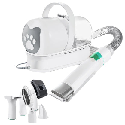 7-in-1 Vacuum Grooming Device — Trim Without the Tornado